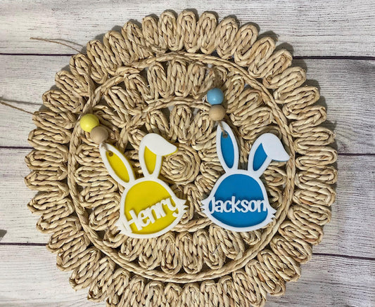 Bunny Easter tags