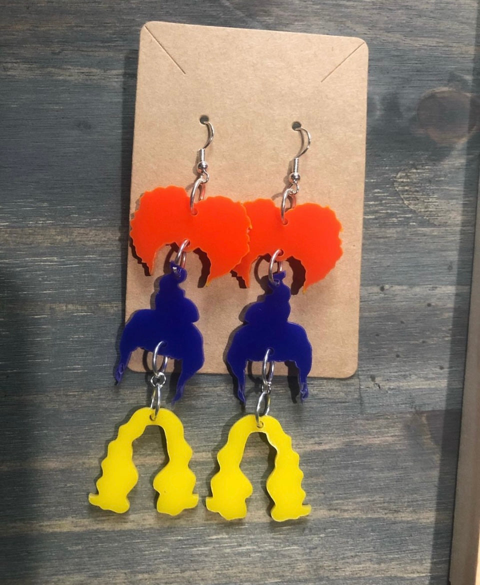 Hocus pocus earrings